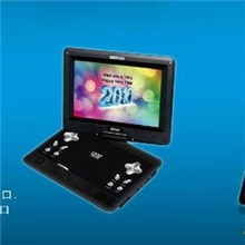 生产供应12.1寸时尚高清便携式DVD、支持3D播放