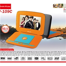 10.1多媒体高清环保便携式DVD带收音、电视