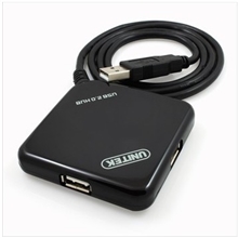 优越者Y-2149USB2.0便携式4口HUB80cm长线集线器分线器