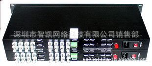 16路视频加1路反向数据光端机视频光端机数据光端机