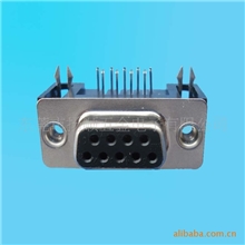 供应D-SUBDR9传统母90度插板式