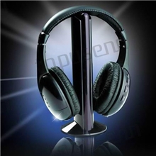 MH2001头戴式电脑电视高保真重低音五合一无线耳机带麦