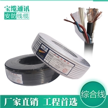 综合线视频监控一体线SYV75-3+RVV2*0.5监控带电源线CCA视频线