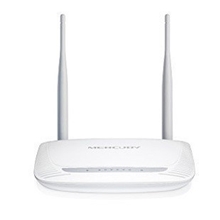 水星MW300R无线路由器300M双天线路由器无限WIFI穿墙王