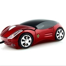 法拉利鼠标小车鼠标韩版顶级跑车USB有线鼠标