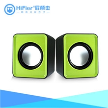 正品屁颠虫010笔记本台式电脑迷你音响带低音炮USB2.0小音箱