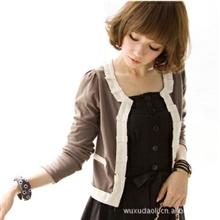 春夏热销新款2013韩版女装花边开衫修身女式小外套0031