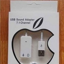 精品推荐7.1声道USB外置苹果声卡支持WIN7苹果系统