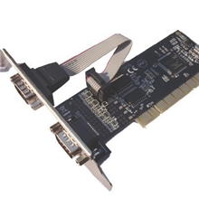 供应PCI转2个串口转接卡台式机双串口卡RSA-PCI2-1