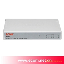 网络交换机ECOM8口SOHO百兆网络交换机