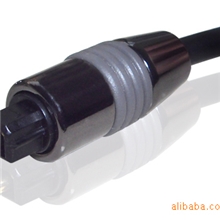 供应塑料光纤跳线toslinkmimiplug方头圆头音频跳线