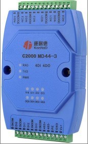 C2000MD44-3：脉冲式开关量转rs485