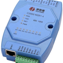 C2000M281-A：开关量主动上传以太网远程采集控制模块