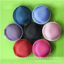 批发专业生产EVA耳机包钩扣防压耳机包抗压耳塞包收纳盒