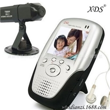 现货批发2.4G无线摄像机、微型摄像头无线看护接收机639m