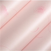 批发零售珠光亮丽防霉防潮无纺布蒲公英卧室墙纸壁纸