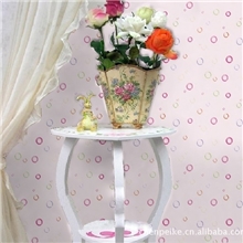 自粘墙纸『粉底泡泡』卧室客厅壁纸家具衣柜翻新贴纸即时贴特价