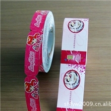 厂家专业生产彩色卷筒服装标签