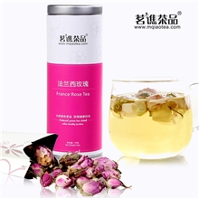 罐装花草茶特级法兰西玫瑰花茶美容养颜花茶厂家直销QS认证