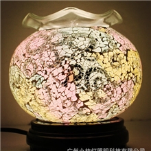 【香薰灯厂家直销】家居时尚浪漫调光马赛克香薰灯批发