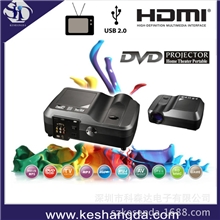 商业教育用多媒体投影仪高清DVD投影机热销投影机产品