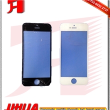 供应苹果iPhone5盖板苹果5触摸屏玻璃盖板触摸显示屏黑白色