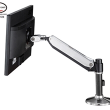 擎易厂家直销单臂万向旋转升降桌上型LCD/LED电脑显示器支架