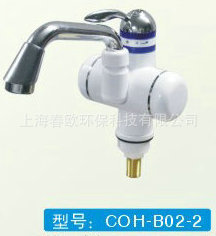 春欧水家电，安全电热水龙头A侧进水，五秒速热，六种保险