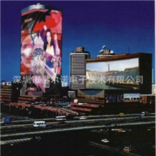 大厦led光栅屏，P31.25led光栅屏报价，P25光栅屏案例，P40镂空屏