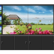 Ruoston诺视通46寸LED超窄边高亮液晶拼接电视墙显示系统厂家