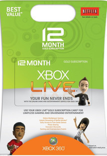 特价批发Xbox360Live12个月金会员年卡美服官方实体卡现货