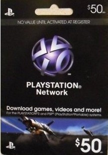 现货【美服】正版SONYPSPPS3PSN$50美元充值点卡【批发优惠