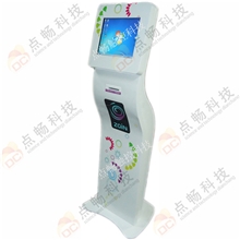 点畅17寸19寸230触摸查询一体机机柜、19寸排队取号机