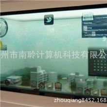 (厂家供应）32寸透明显示屏广告机|透明屏展柜（可配触摸）透明柜