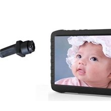 5.8ghz无线微型摄像机与接收机(90度,动态监测,100米)