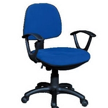 厂家定做办公椅前台椅接待椅办公椅转椅批发麻绒布电脑椅