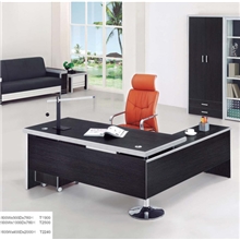 新款职员办公桌老板桌老板台经理桌办公台板式办公家具书桌