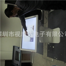 32寸42寸46寸55寸落地式触摸查询一体机，触摸查询广告机