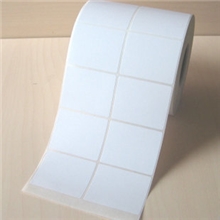 铜版纸标签条码不干胶标签条码纸(50*40mm)2500张标签打印纸