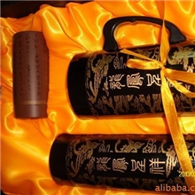 贵族真空厂家直供商务礼品杯子/贵族紫砂保健杯子