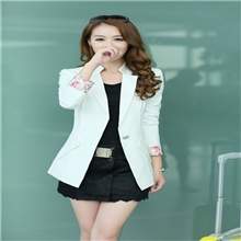 热卖2013秋冬新款立领休闲小西装蕾丝休闲女装