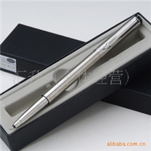 促销正品PARKER派克威雅钢杆白夹宝珠笔/签字笔派克签字笔