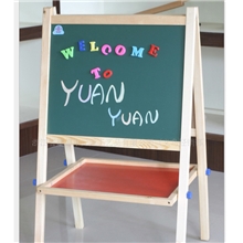 教学专用产品供应【建元】牌115本色白绿画架*儿童画架*告示架