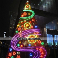 豪华圣诞树定制彰显企业实力的大型圣诞树特殊类圣诞树加工定做