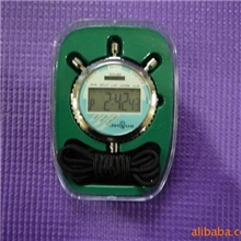 金雀SJ9-2Ⅱ电子秒表金属秒表太阳能