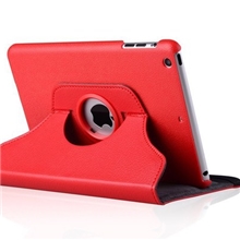 厂家直销休眠ipadmini360度旋转皮套ipadmini皮套荔枝纹