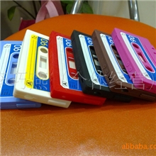 录音带磁带iPhone45G硅胶套保护壳