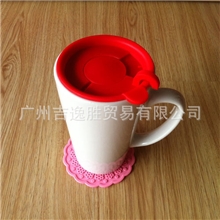 2013货源批发PP杯盖无毒无味马克杯盖陶瓷杯塑料盖玻璃杯盖