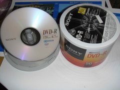 （sony光盘重庆总代）SONYDVD-R16X50片简装(原装正品带防伪)