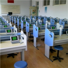 特价供应多媒体语音室专用学生桌